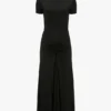 Robe midi Blaire en noir