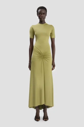 Robe midi Blaire en vert verdet Robe midi Blaire en vert verdet