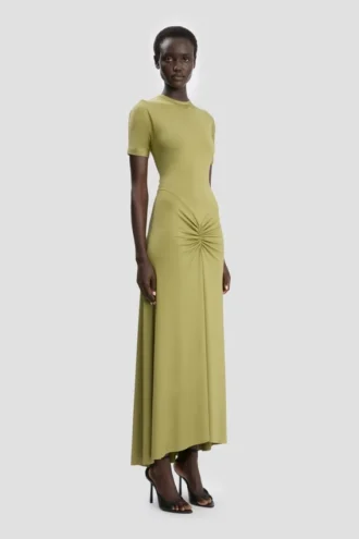 Robe midi Blaire en vert verdet Robe midi Blaire en vert verdet