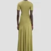 Robe midi Blaire en vert verdet Robe midi Blaire en vert verdet