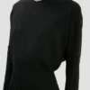 Robe midi Dolman en noir
