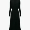 Robe midi Dolman en noir