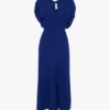 Robe midi Edith en indigo vif