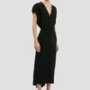 Robe midi Edith en noir Robe midi Edith en noir