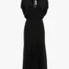 Robe midi Edith en noir Robe midi Edith en noir