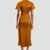 Robe midi Eve en bronze Robe midi Eve en bronze