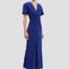 Robe midi Eve en indigo vif Robe midi Eve en indigo vif