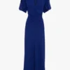 Robe midi Eve en indigo vif Robe midi Eve en indigo vif
