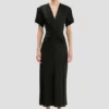 Robe midi Eve en noir Robe midi Eve en noir