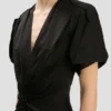 Robe midi Eve en noir Robe midi Eve en noir