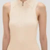 Robe midi Mira couleur grès Robe midi Mira couleur grès