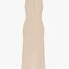 Robe midi Mira couleur grès Robe midi Mira couleur grès