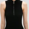 Robe midi Mira en noir Robe midi Mira en noir