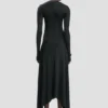 Robe midi noire Robe midi noire