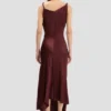 Robe midi Posy en bordeaux Robe midi Posy en bordeaux