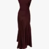 Robe midi Posy en bordeaux Robe midi Posy en bordeaux