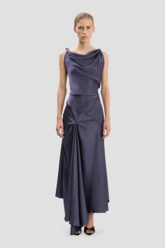 Robe midi Posy en Eclipse Robe midi Posy en Eclipse