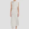 Robe midi Posy en magnésium Robe midi Posy en magnésium