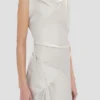 Robe midi Posy en magnésium Robe midi Posy en magnésium