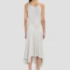 Robe midi Posy en magnésium Robe midi Posy en magnésium