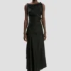 Robe midi Posy en noir Robe midi Posy en noir