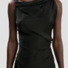 Robe midi Posy en noir Robe midi Posy en noir