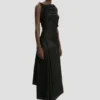 Robe midi Posy en noir Robe midi Posy en noir