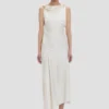 Robe midi Posy ivoire Robe midi Posy ivoire
