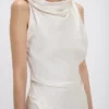 Robe midi Posy ivoire Robe midi Posy ivoire