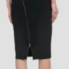 Robe t-shirt ajustée en noir Robe t-shirt ajustée en noir