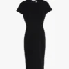 Robe t-shirt ajustée en noir Robe t-shirt ajustée en noir