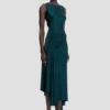 Robe Twist en bleu canard foncé Robe Twist en bleu canard foncé