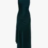 Robe Twist en bleu canard foncé Robe Twist en bleu canard foncé