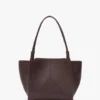 Sac cabas The Victoria en cuir bordeaux Sac cabas The Victoria en cuir bordeaux