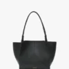 Sac cabas Victoria en cuir noir Sac cabas Victoria en cuir noir