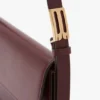 Sac de poche Dorian en cuir bordeaux Sac de poche Dorian en cuir bordeaux
