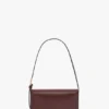 Sac de poche Dorian en cuir bordeaux Sac de poche Dorian en cuir bordeaux