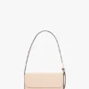 Sac de poche Dorian en cuir rose pâle Sac de poche Dorian en cuir rose pâle