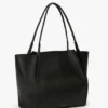 Sac de voyage The Victoria en cuir noir Sac de voyage The Victoria en cuir noir