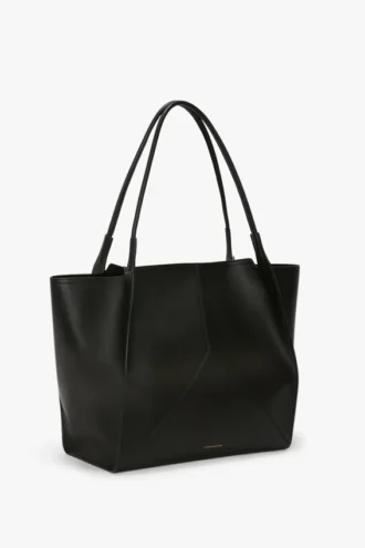Sac de voyage The Victoria en cuir noir