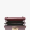 Sac Dorian en cuir bordeaux Sac Dorian en cuir bordeaux