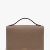 Sac Dorian en cuir gris tourterelle Sac Dorian en cuir gris tourterelle