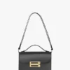 Sac Dorian en cuir noir Sac Dorian en cuir noir