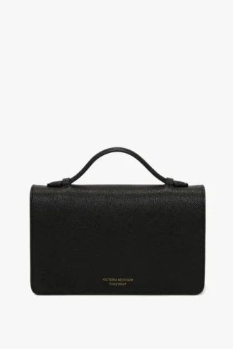 Sac Dorian en cuir noir