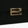 Sac Dorian en cuir noir Sac Dorian en cuir noir