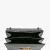 Sac Dorian en cuir noir gaufré Sac Dorian en cuir noir gaufré