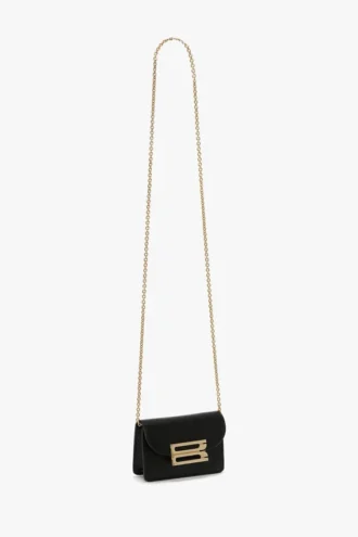 Sac Dorian micro en cuir noir