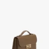 Sac Dorian petit format en cuir gris tourterelle Sac Dorian petit format en cuir gris tourterelle