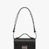Sac Dorian petit format en cuir noir Sac Dorian petit format en cuir noir