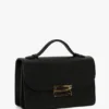 Sac Dorian petit format en cuir noir Sac Dorian petit format en cuir noir